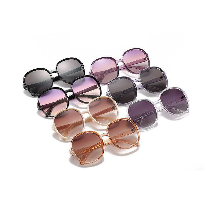 Fashion wild round glasses $14.34 Dana Fashion Color: Black Women's Accessories Frame material: PC UV resistance level: UV400 Visible light transmission rate: 70 (%) Strength: Strong