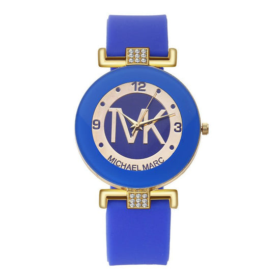 Fashion Women's Diamond Silicone Strap Quartz Watch $12.42 Dana Fashion Color: Blue Women's Accessories Product information: Color: black, white, blue, red Waterproof: no Movement type: Quartz Mirror material: mineral reinforced glass mirror Buckle style: