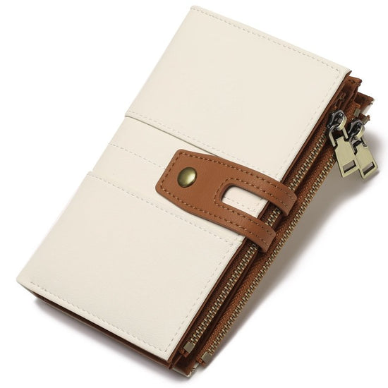 Fashion Women's Short Leisure Coin Purse $35.00 Dana Fashion Color: White Women's Bags Product information: Pattern: solid color Color: white color matching [no box] anti-theft credit card, Midnight Black [no box] anti-theft credit card, light blue [no bo