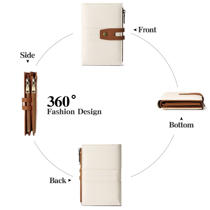 Fashion Women's Short Leisure Coin Purse $35.00 Dana Fashion Color: Black Women's Bags Product information: Pattern: solid color Color: white color matching [no box] anti-theft credit card, Midnight Black [no box] anti-theft credit card, light blue [no bo