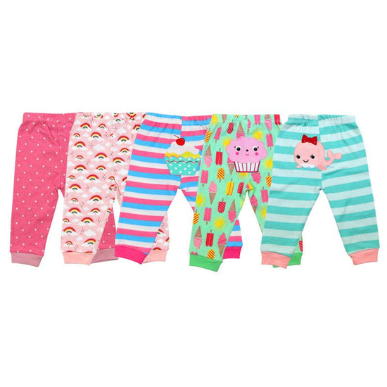 Fashionable And Simple Baby Cartoon 5-Piece Pants $37.47 Dana Fashion Color: Female treasure random Size: 12M Baby Clothing Product Information: Length: trousers Main fabric composition: cotton Main fabric ingredient content: 98 (%) Applicable gender: neu