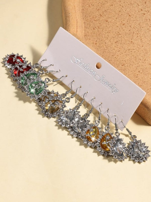 Fashionable Design With Multiple Colors, Earrings, Women's Accessories, Popular Earrings, Jewelry $30.50 Dana Fashion Color: Colorful Women's Accessories Product information: Material: Alloy Style: European and American Style: Women's Modeling: Water drop