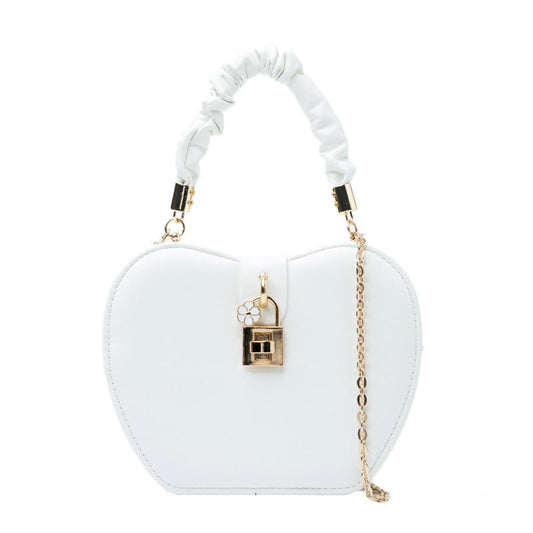 Fashionable Fold Ins Net Red Portable Chain Small Round Bag $41.45 Dana Fashion Color: White Women's Bags Product information: Material: pu leather Product Size: Upper width 17cm Bottom width 12cm Height 15cm Thickness 6cm Handle height 12cm Shoulder stra