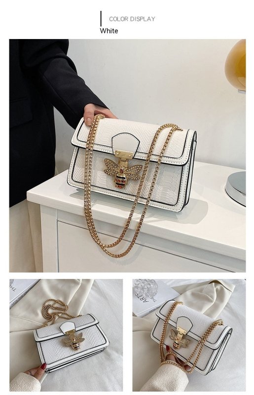 Fashionable Stylish Chain Shoulder Trendy Retro Messenger Bag $59.00 Dana Fashion Color: Beige Women's Bags Product information: Lining texture: PU Pattern: solid color Color: white, red, khaki, green, black, brown, beige, brown Processing Method: soft su