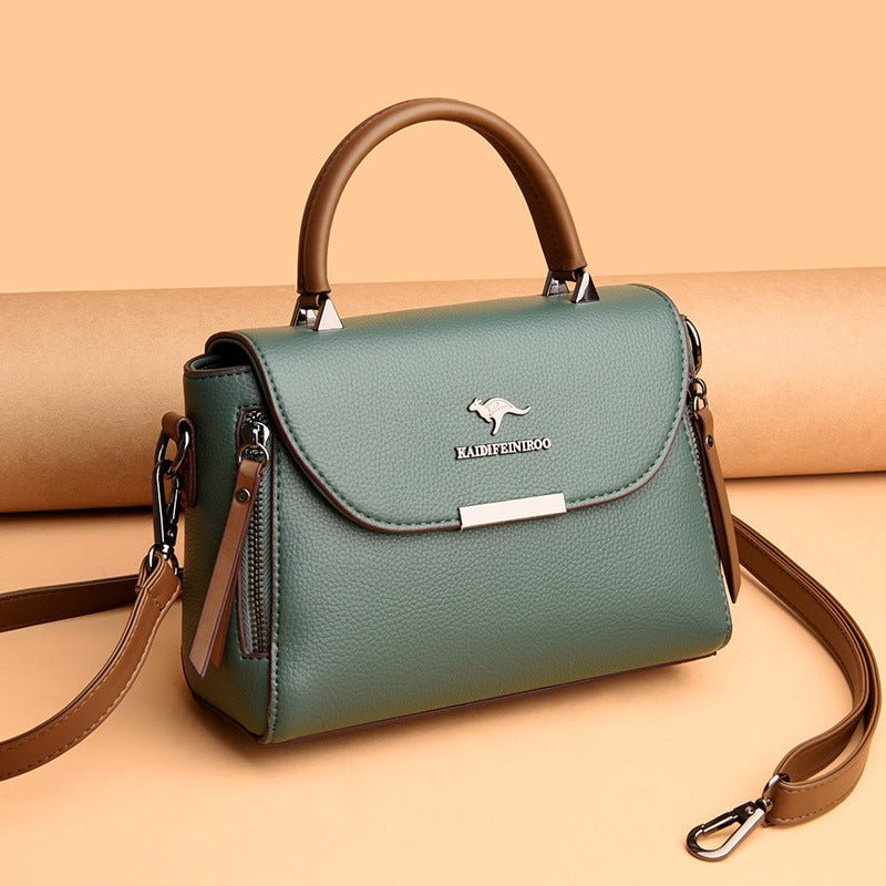 Fashionable Stylish Women's Crossbody Shoulder Bag $65.89 Dana Fashion Color: Green Women's Bags Product information: Lining texture: Polyester Applicable scenario: Daily configuration Color: light gray, khaki, green, red, black, blue Outer bag type: slit