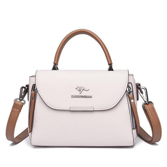 Fashionable Stylish Women's Crossbody Shoulder Bag $65.89 Dana Fashion Color: Light Gray Women's Bags Product information: Lining texture: Polyester Applicable scenario: Daily configuration Color: light gray, khaki, green, red, black, blue Outer bag type: