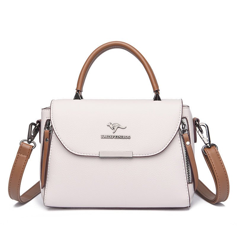 Fashionable Stylish Women's Crossbody Shoulder Bag $65.89 Dana Fashion Color: Light Gray Women's Bags Product information: Lining texture: Polyester Applicable scenario: Daily configuration Color: light gray, khaki, green, red, black, blue Outer bag type: