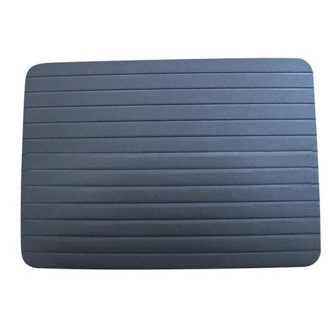 Fast Defrosting Tray Thaw Kitchen Quick Aluminum Thaw Plate $21.53 Dana Fashion Size: 1 style quantity: 1pc Dana's Kitchen Overview: No need to wonder how to defrost your food in minutes any longer! Imperial Home Quick Defrosting Tray lets you thaw your f