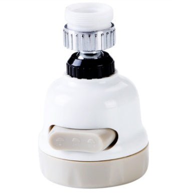 Faucet Booster Shower Household Tap Splash Filter $18.62 Dana Fashion Color: Ivory White style: 2pc Dana's Kitchen Overview: 3-mode spray: Jet, Jet + Shower and Shower . Suitable for most round taps . Easy to install. Reduces energy costs and water usage