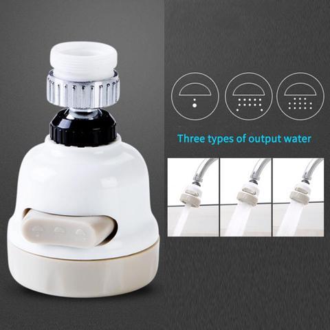 Faucet Booster Shower Household Tap Splash Filter $18.62 Dana Fashion Color: Ivory White style: 2pc Dana's Kitchen Overview: 3-mode spray: Jet, Jet + Shower and Shower . Suitable for most round taps . Easy to install. Reduces energy costs and water usage