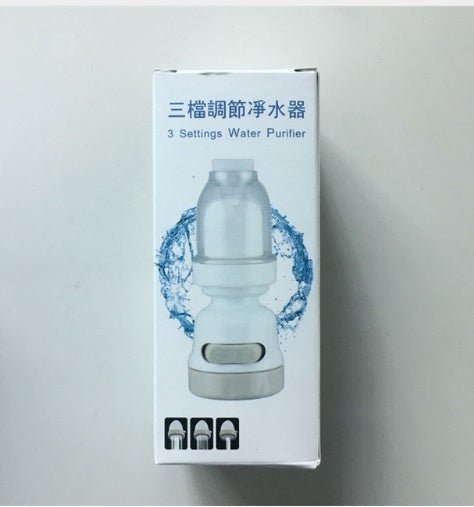 Faucet Booster Shower Household Tap Splash Filter $18.67 Dana Fashion Color: Ivory White style: Double Dana's Kitchen Overview: 3-mode spray: Jet, Jet + Shower and Shower . Suitable for most round taps . Easy to install. Reduces energy costs and water usa