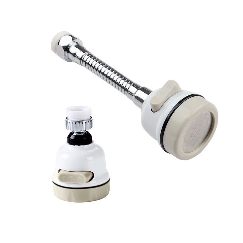 Faucet Booster Shower Household Tap Splash Filter $10.51 Dana Fashion Color: Silver style: Long Dana's Kitchen Overview: 3-mode spray: Jet, Jet + Shower and Shower . Suitable for most round taps . Easy to install. Reduces energy costs and water usage by u