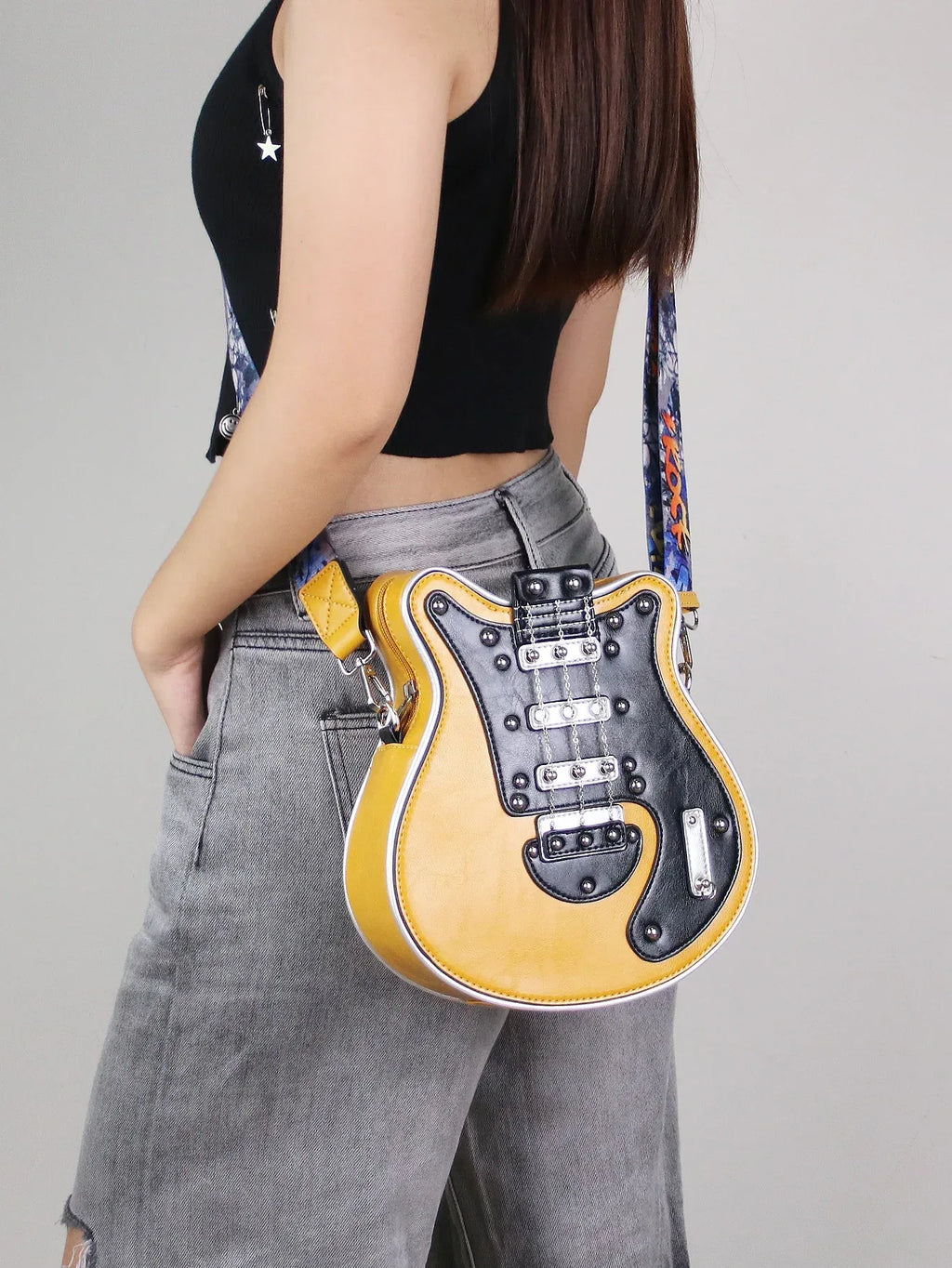 Fashion Personalized Messenger Guitar Women's Bag - DanaFashionstore