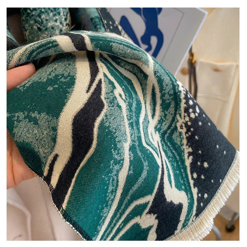 Style Double-sided Thickened Warm Scarf - DanaFashionstore