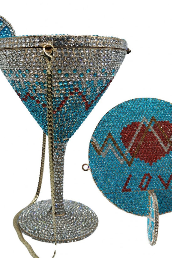 Cocktail Goblet Diamond Dinner Hand Bag - Dana Fashion