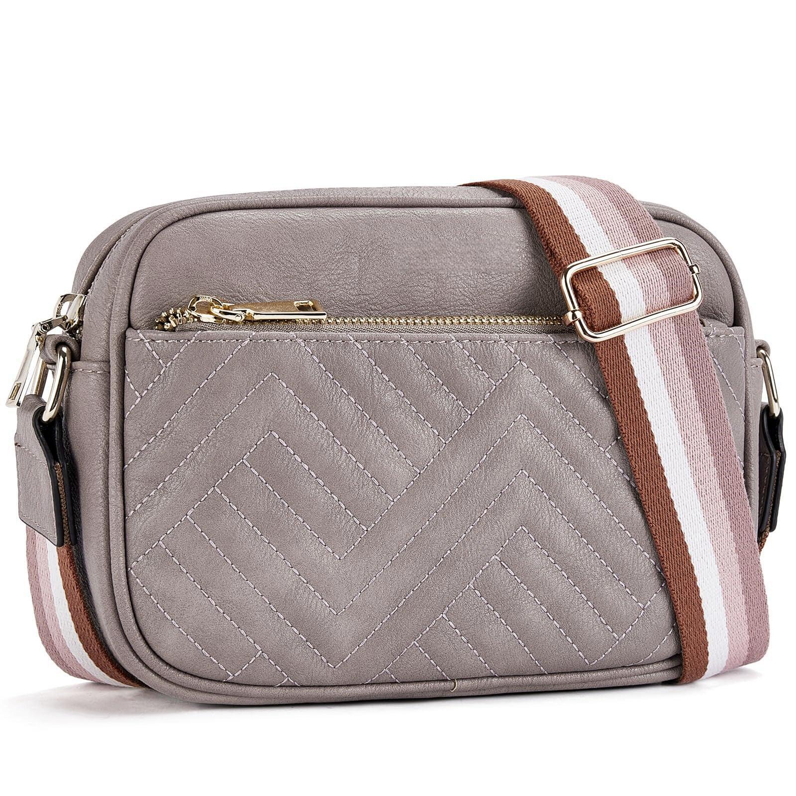 Cow Color Matching Multifunctional Zipper Crossbody Bag - DanaFashionstore