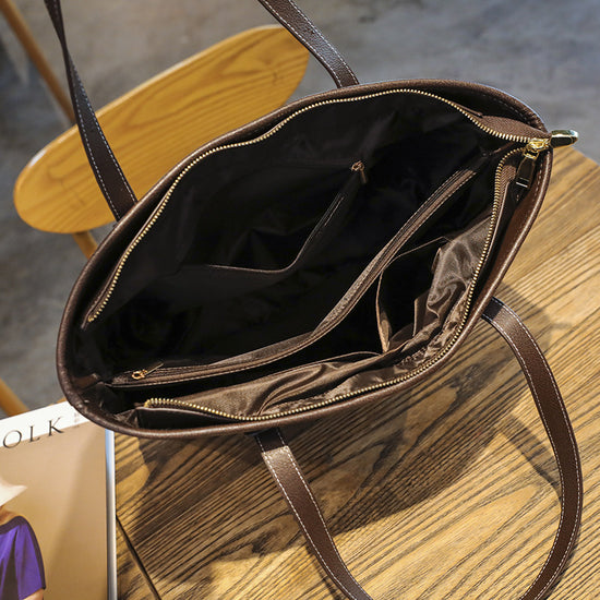 Korean Fashion Printed Tote Large Capacity Shoulder Bag - Dana Fashion