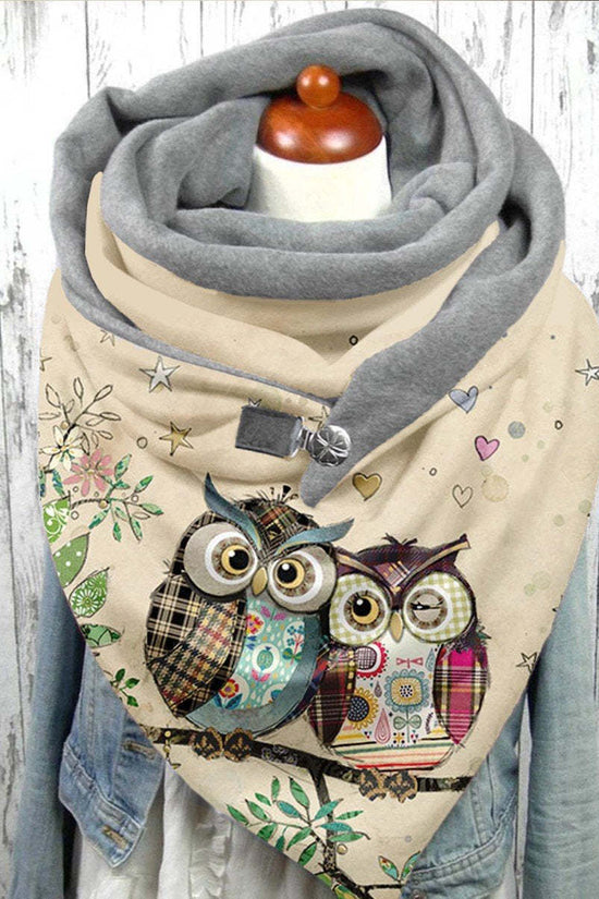 Women's Fashion Leisure Warm Clip Scarf