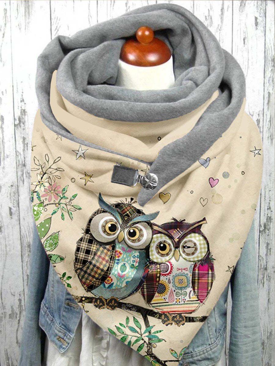 Women's Fashion Leisure Warm Clip Scarf - DanaFashionstore