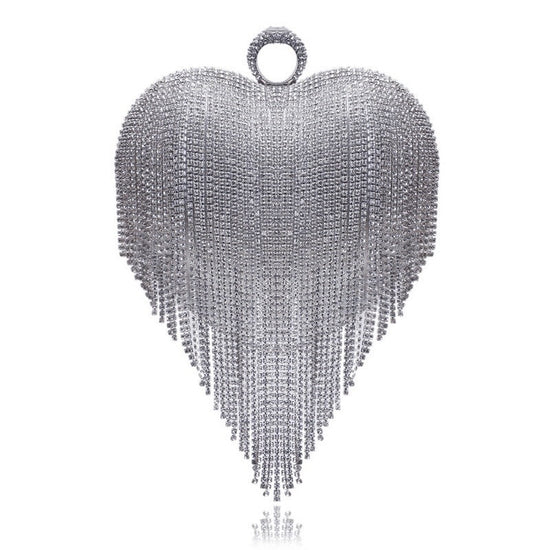 Female Pure Color All-matching Tassel Dinner Bag Dana Fashion