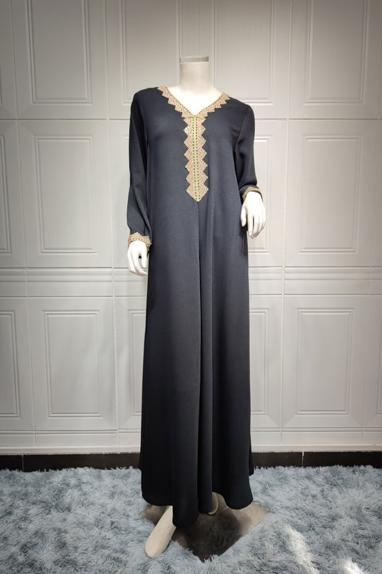 Middle East Muslim Women's Wear Swing Dress