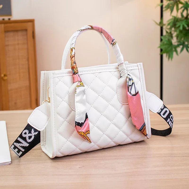 Bag Women's Fashion Silk Scarf Portable Shoulder Crossbody - DanaFashionstore