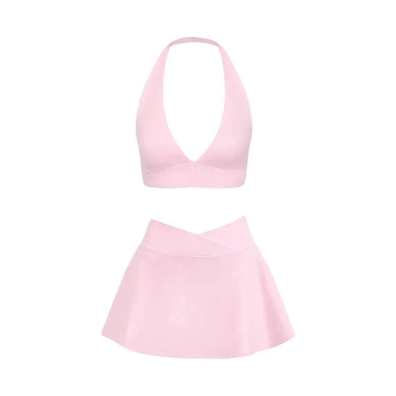 Shockproof High Elastic Brushed Fitness Tennis Skirt - DanaFashionstore