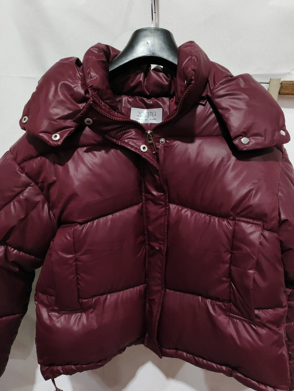 Women's Graceful Stand Collar Hooded Cotton Jacket 2026 - Winter Coat - DanaFashionstore
