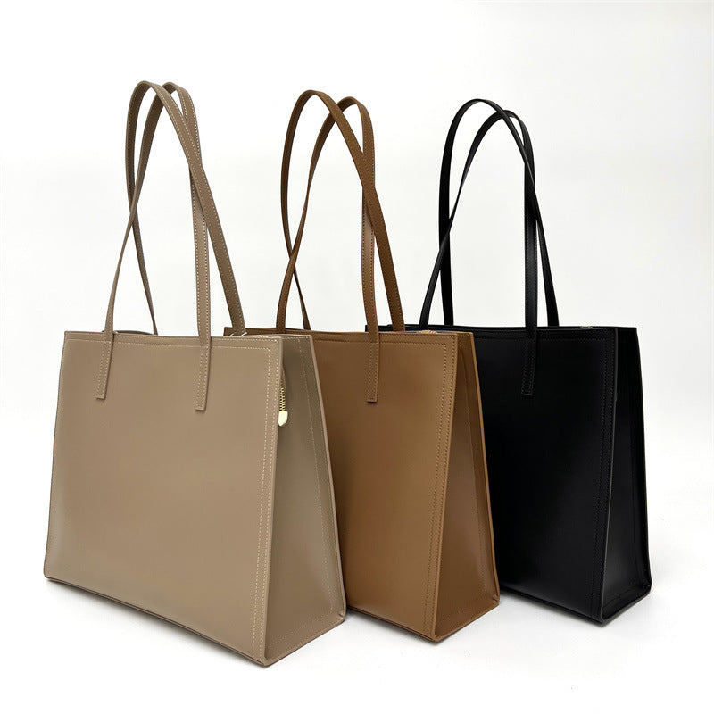 Women's Large-capacity High-grade One Shoulder Genuine Leather Handbag - Dana Fashion