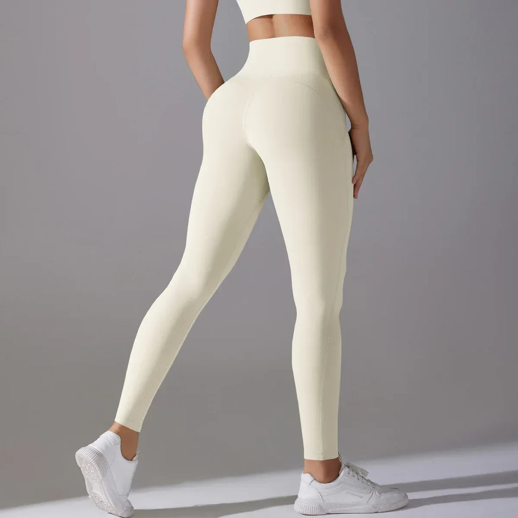 Internet Celebrity High Waist Hip Lift Nude Feel Hot Pants Yoga Pants Women - DanaFashionstore