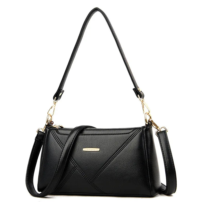 Texture Soft Leather Crossbody Bag Fashion Lady - DanaFashionstore