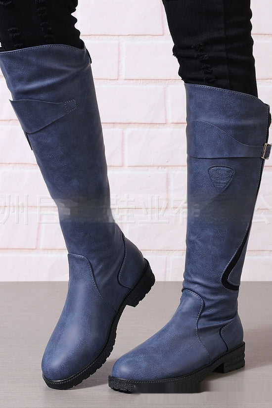 Women's mid-tube rider boots