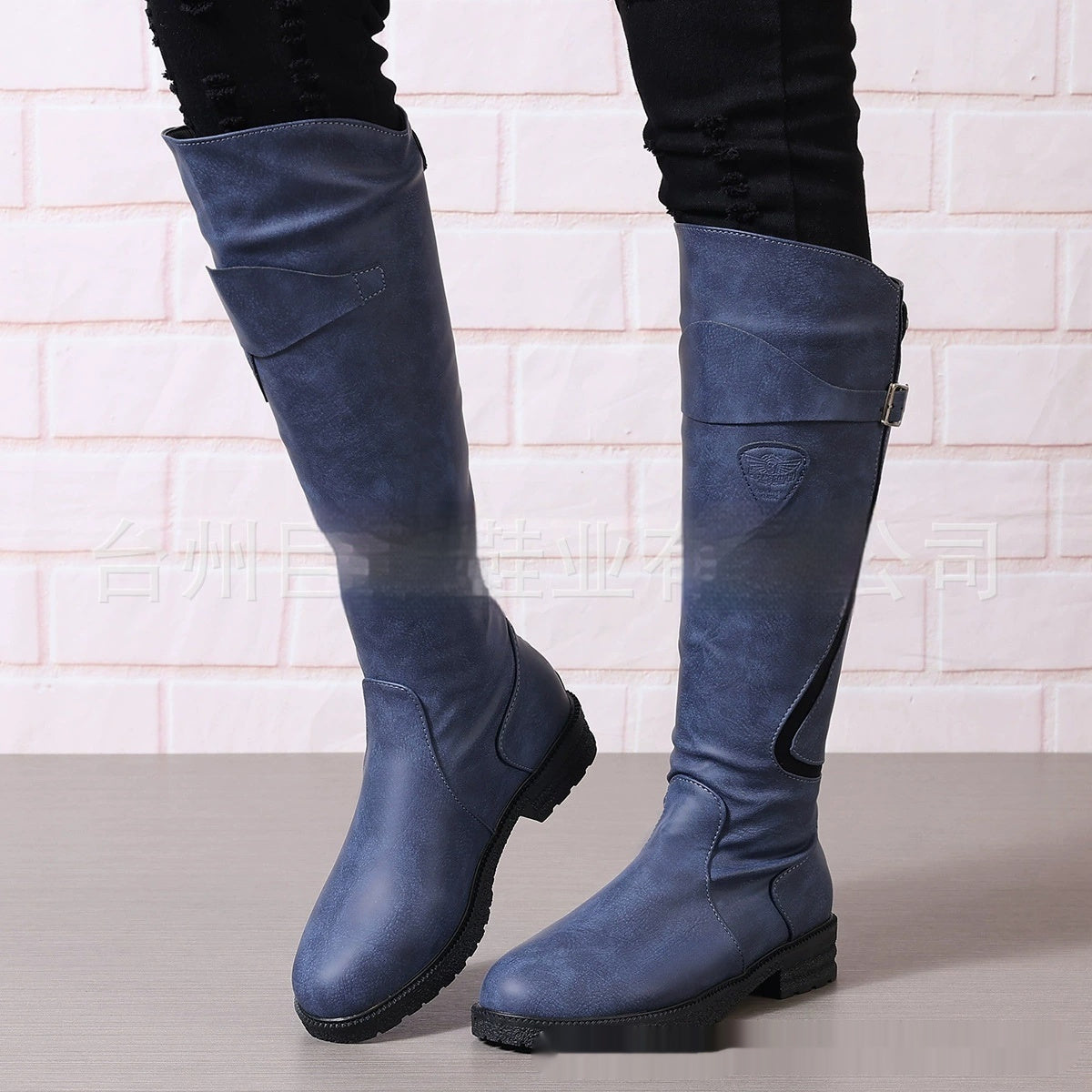 Women's mid-tube rider boots