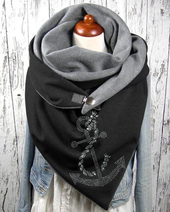 Women's Fashion Leisure Warm Clip Scarf - DanaFashionstore