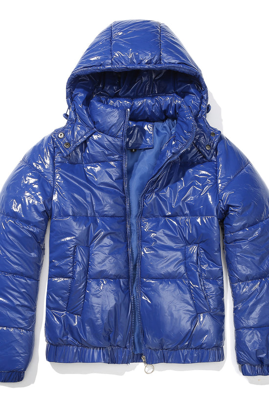 New Fall Winter Hooded Film Splash Proof Jacket Long-sleeved Cotton-padded Coat