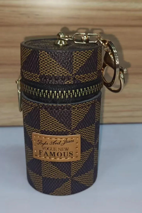 Pu Old Flower Real Business Zero Wallet - DanaFashionstore