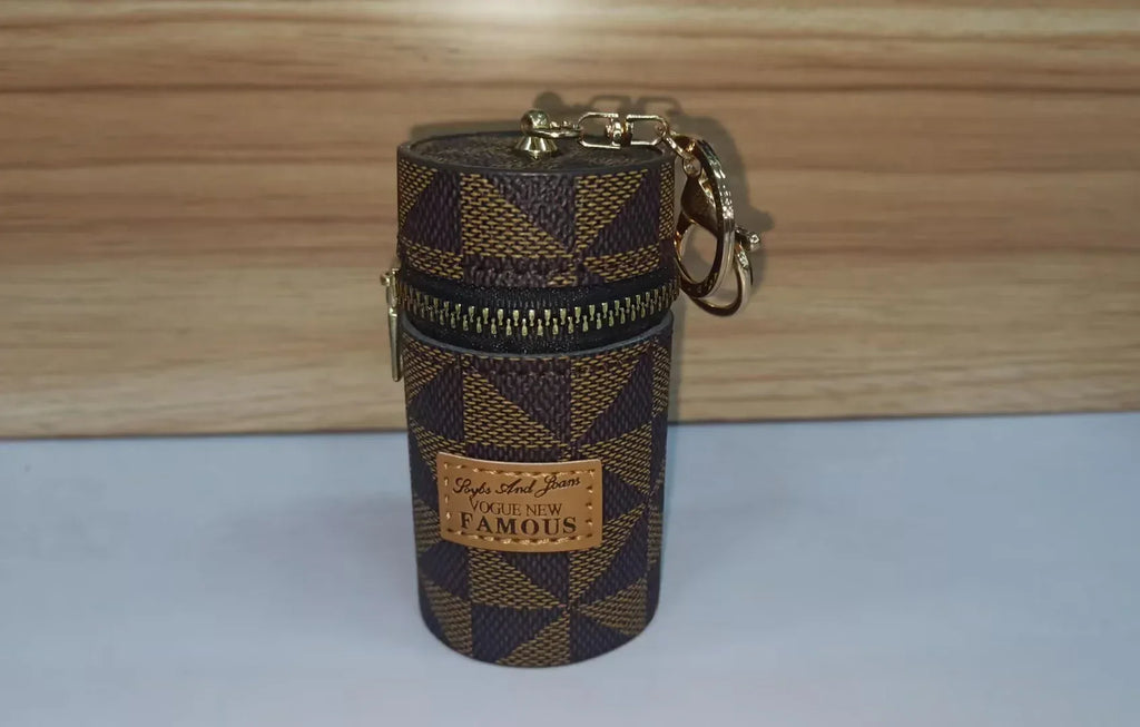 Pu Old Flower Real Business Zero Wallet - DanaFashionstore