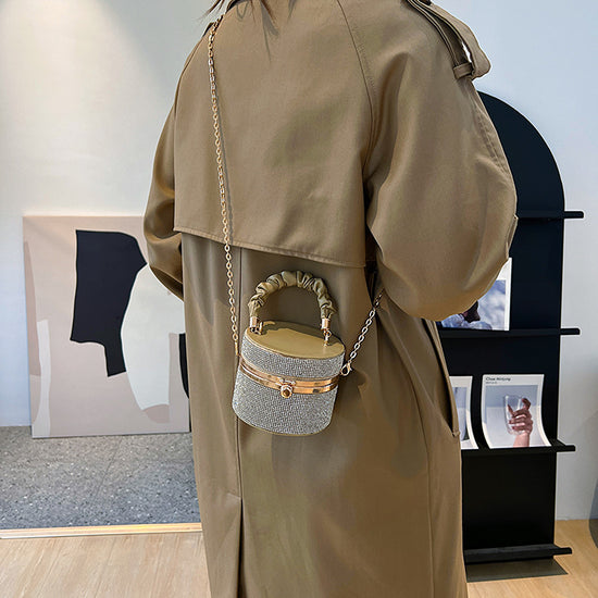 Women's Fashion All-matching Rhinestone Fashion Bucket Bag - Dana Fashion