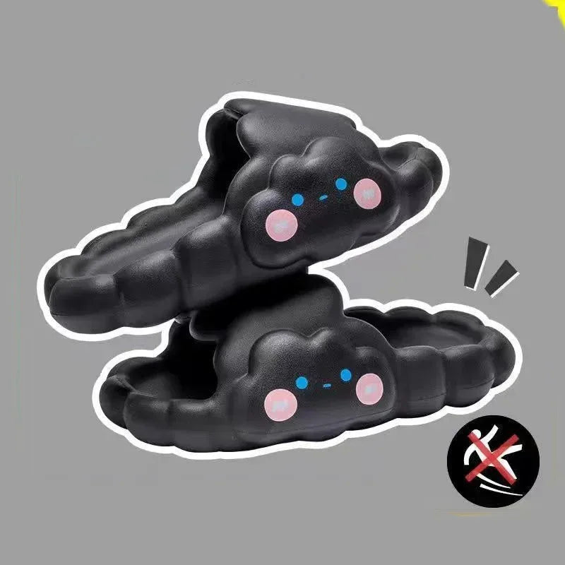 Home Bathroom Bathing Cloud Slippery Slippers - DanaFashionstore