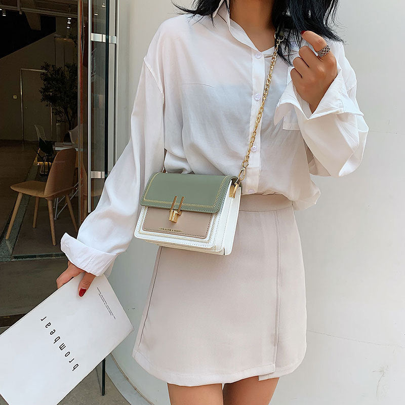 Niche Ins Internet Celebrity Women's Wide Strap Crossbody Bag - Dana Fashion