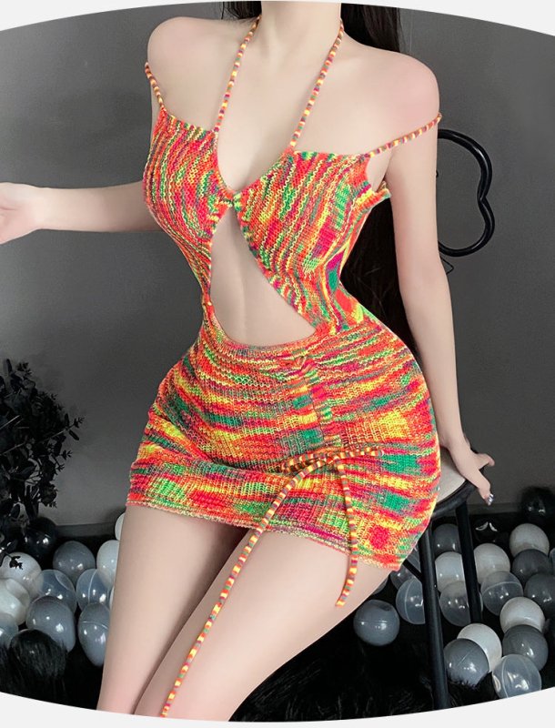 Female Backless Sweater Pajamas Skirts $44.36 Dana Fashion Color: Picture Color Size: Free Size Women's clothing Product information: Fabric name: Polyester Color: Picture color Main fabric composition: Polyester Fiber (polyester) Size: free size Applicab