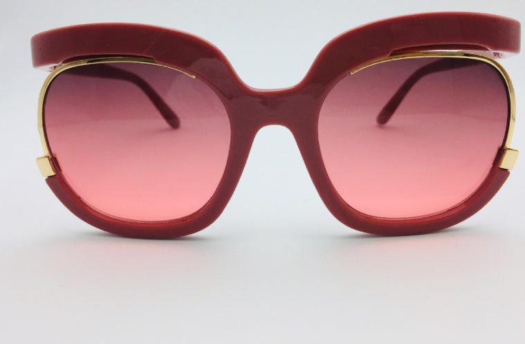 Female flying Sunglasses，Women Cat Eye Half Frame $25.33 Dana Fashion Color: Pink Women's Accessories Lens material: PC Frame material: plastic Anti-UV grade: UV400