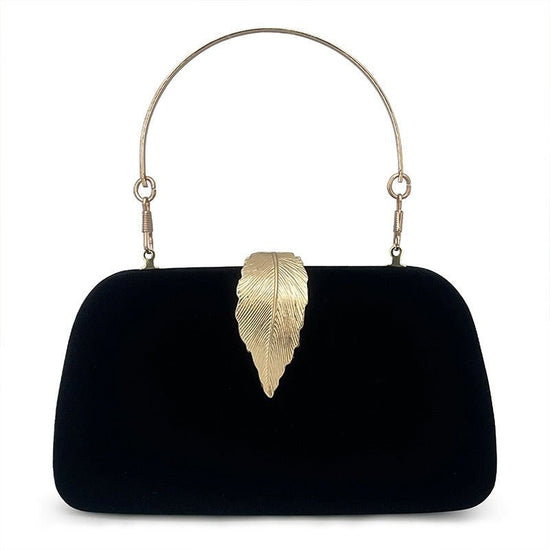 Female Minimalist Dinner Party With Small Square Bag In Hand $49.18 Dana Fashion Color: Small Leaf Black Bag Women's Bags Product information: Lining texture: Polyester Applicable scenarios: Daily matching Color: small leaf black bag, small leaf white bag