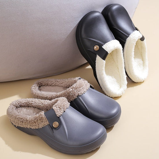 Female Plus Size Fleece-lined Home Cotton Slippers $31.17 Dana Fashion Color: Black Size: 35/36 Women's shoes Product information: Inner material: artificial wool Color: black, gray, green, purple Heel height: 3 Size: 35/36,37/38,39/40,40/41,42/43,44/45 S