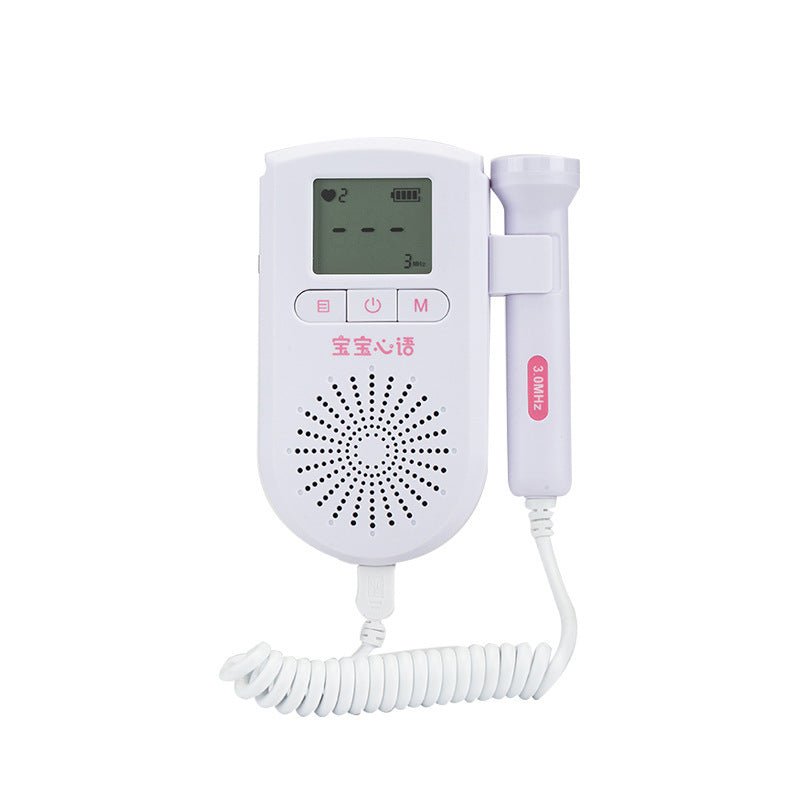 Fetal Heart Rate Monitor Home Pregnancy Baby Fetal Sound Heart Rate Detector $75.02 Dana Fashion style: Instrument and Mixture Baby & Mother Overview: 1）2.5 Mhz Waterproof probe High sensitivity of the probe, 12~16weeks can hear fetal heartbeat . 2）LCD di