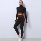 3PCS Yoga Set Seamless Sport Set Women Gym Clothing Leggings Women Crop Top Sports Bra Women Fitness Gym Set Womens Outfits Tracksuit - DanaFashionstore