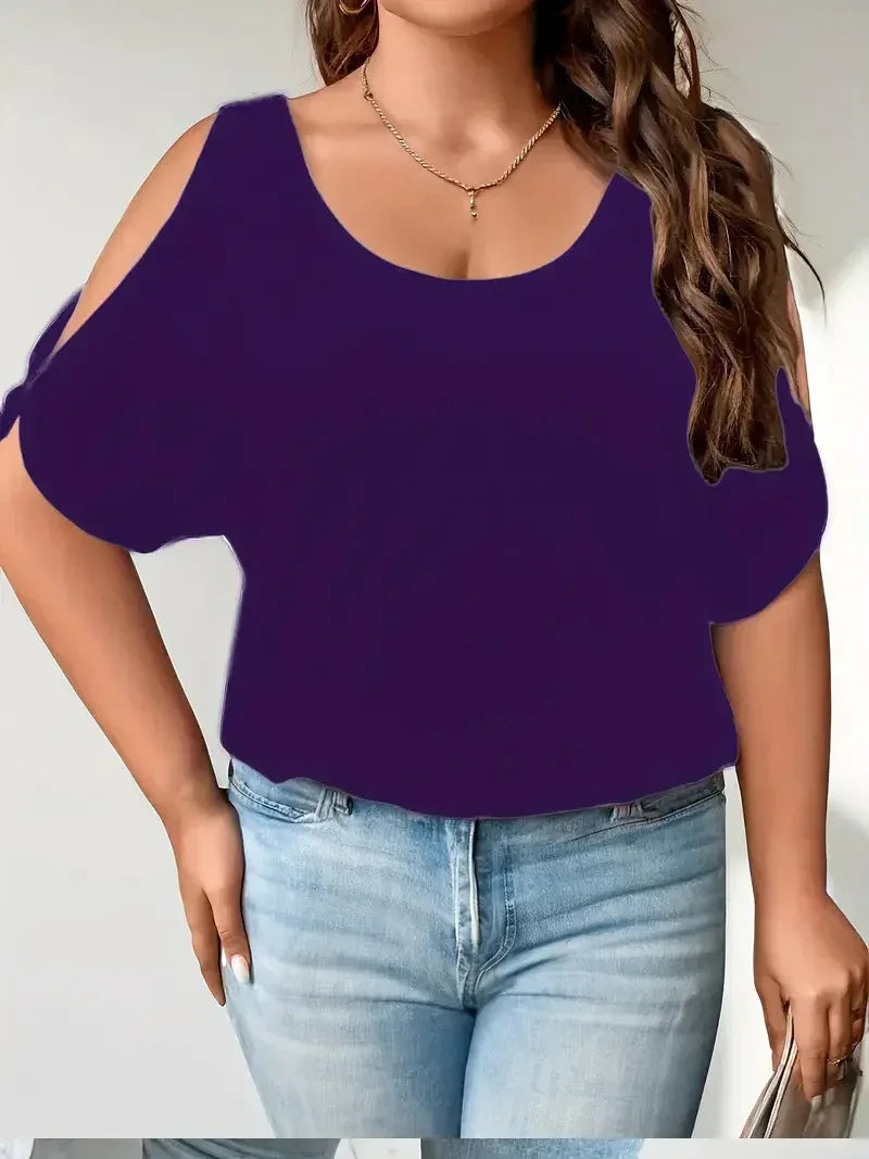 European And American Fashion Elegant T-shirt - DanaFashionstore