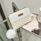 Women's Short Printing Color Contrast Korean Style Bag Wallet - DanaFashionstore