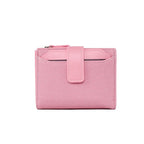 Women's Short Solid Color Leather Wallet - DanaFashionstore