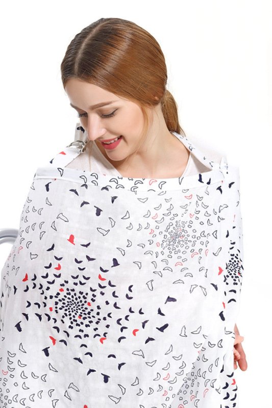 Fibre gauze cover towel breastfeeding towel $17.96 Dana Fashion style: A Baby & Mother Product Category: Sling/Vest Style: Europe and America Thickness: Thin section Pattern: printing Suitable for season: spring, autumn, summer Collar type: No collar Slee